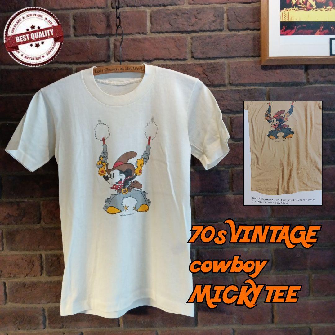 barbiebeeba [プロ必読]専用 ビンテージ ミッキー Tシャツ 古着