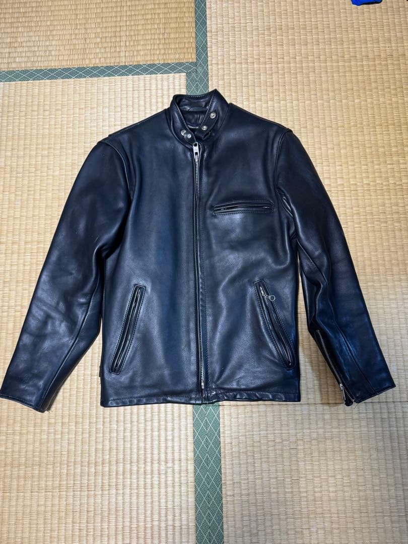 Schott 641 シングルライダース USA製 34 ボアライナー付き