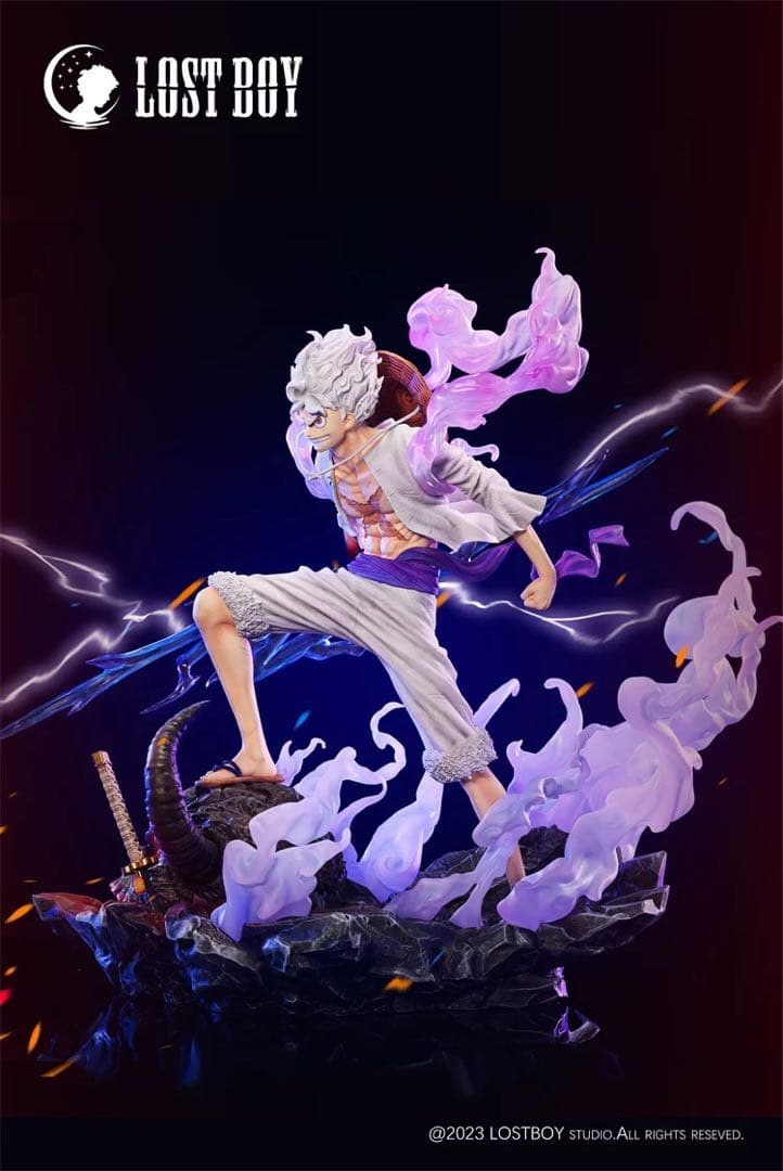 ワンピース ニカ ルフィ ガレージキット ガレキ スタチュー⑦⑦