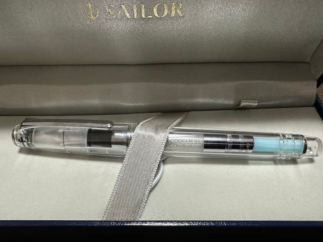 セーラー 万年筆 プロフェッショナルギアスリム スケルトン