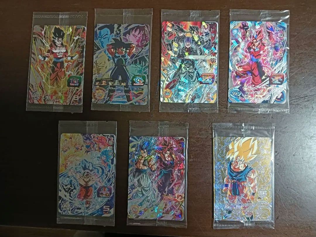 スーパードラゴンボールヒーローズ　7枚セット