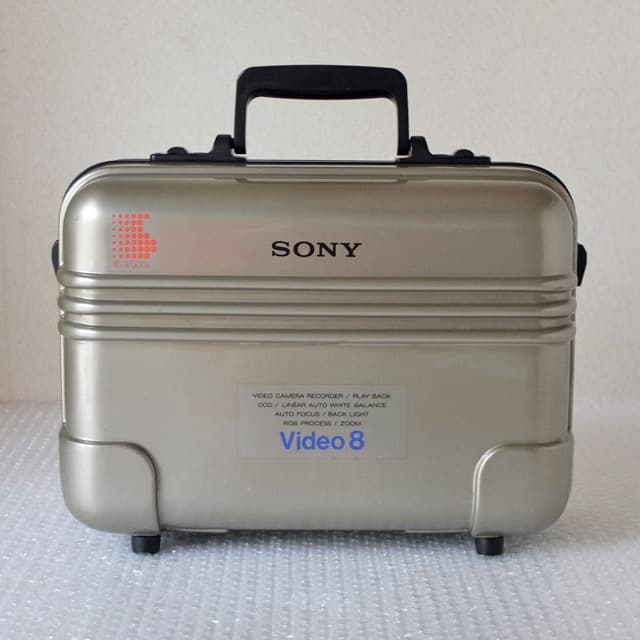 ヴィンテージ ソニー ビデオ8 カムコーダー用 ハードケース LC V814
