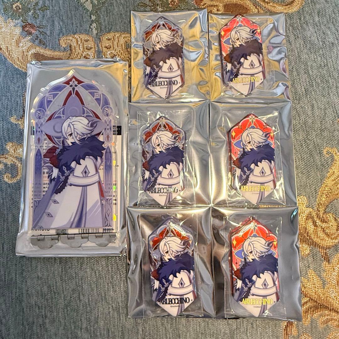 原神公式正規品　霜痕与権焰シリーズ　ファディ執行官　缶バッジ　召使