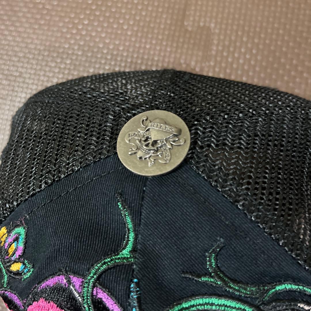 Ed Hardy スカルデザインキャップ　ハワイ購入