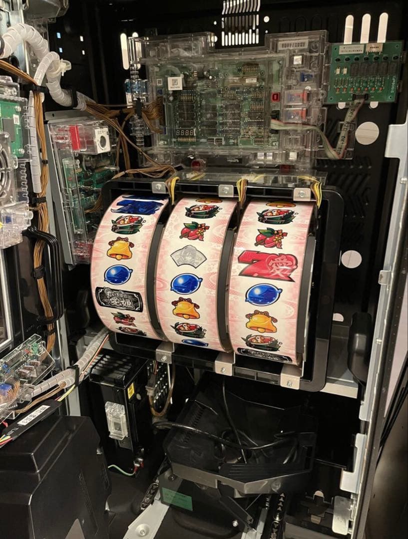 パチスロ実機 6号機 いろはに愛姫 不要機つき