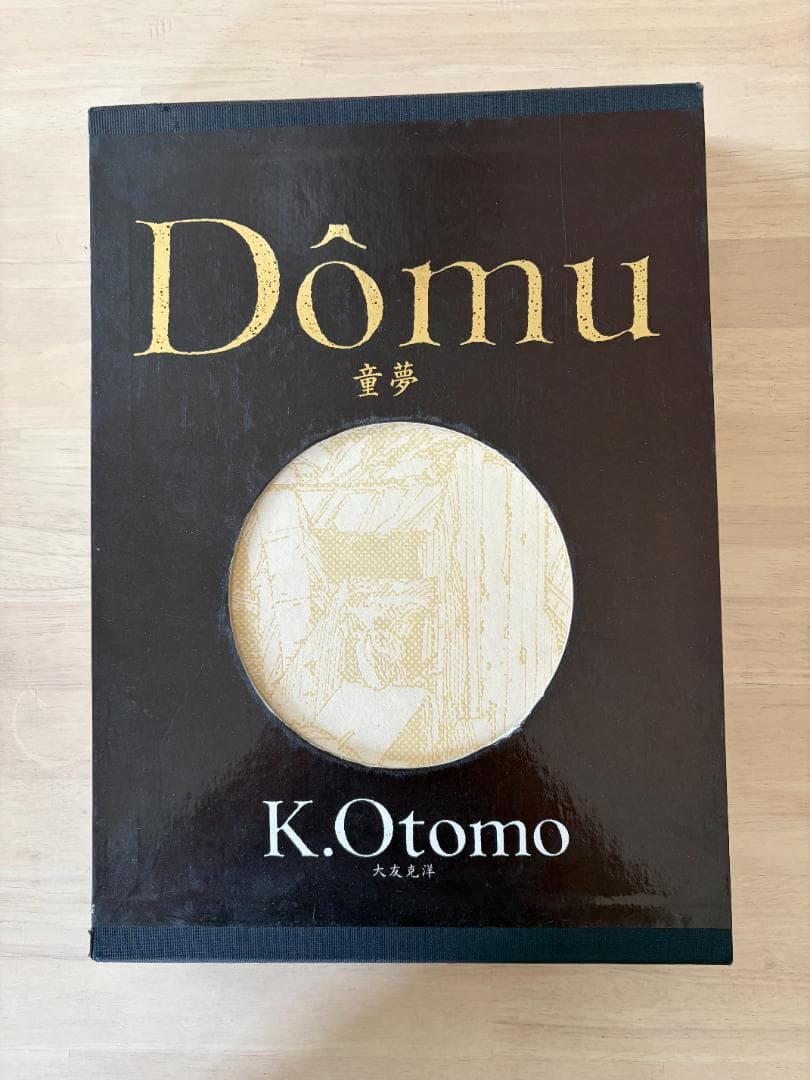 大友克洋 童夢 豪華版 初版 輸送箱無し