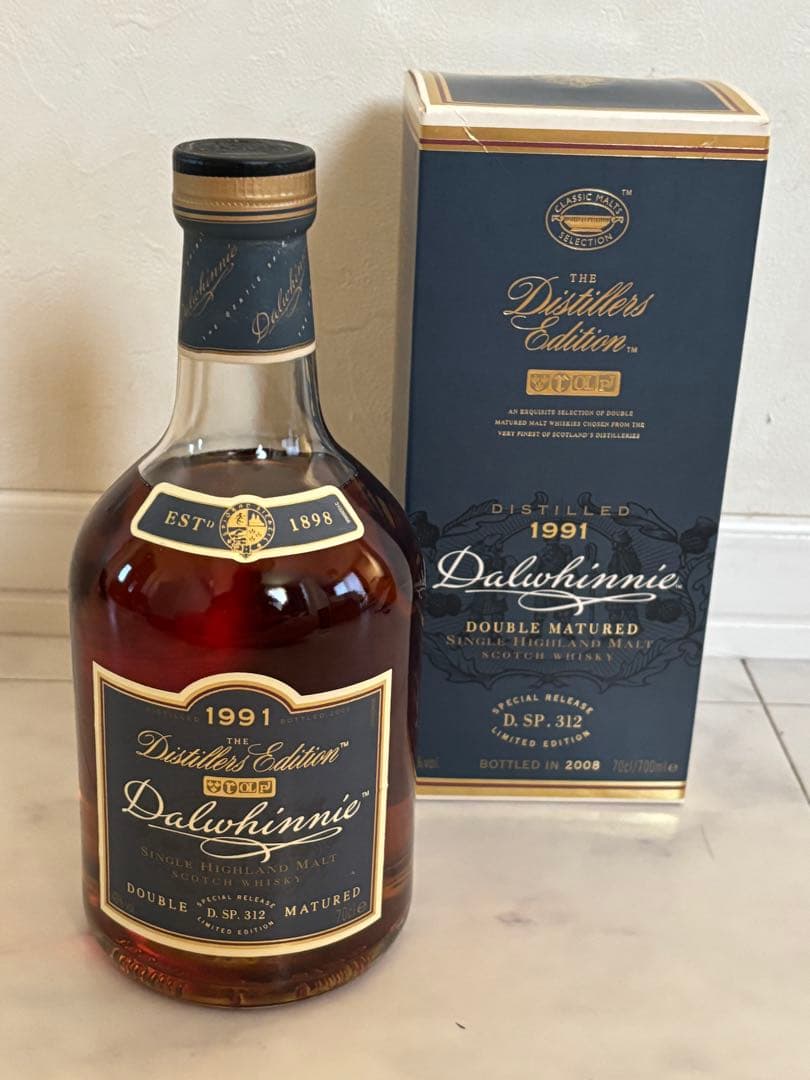 ダルウィニー ダブルマチュアード 1991 ディスティラーズエディション