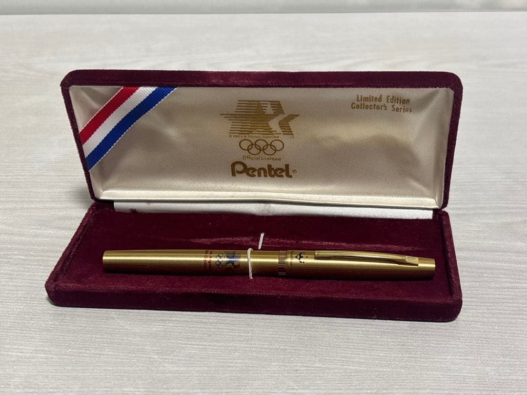 Pentel ロサンゼルスオリンピックボールペン ゴールド