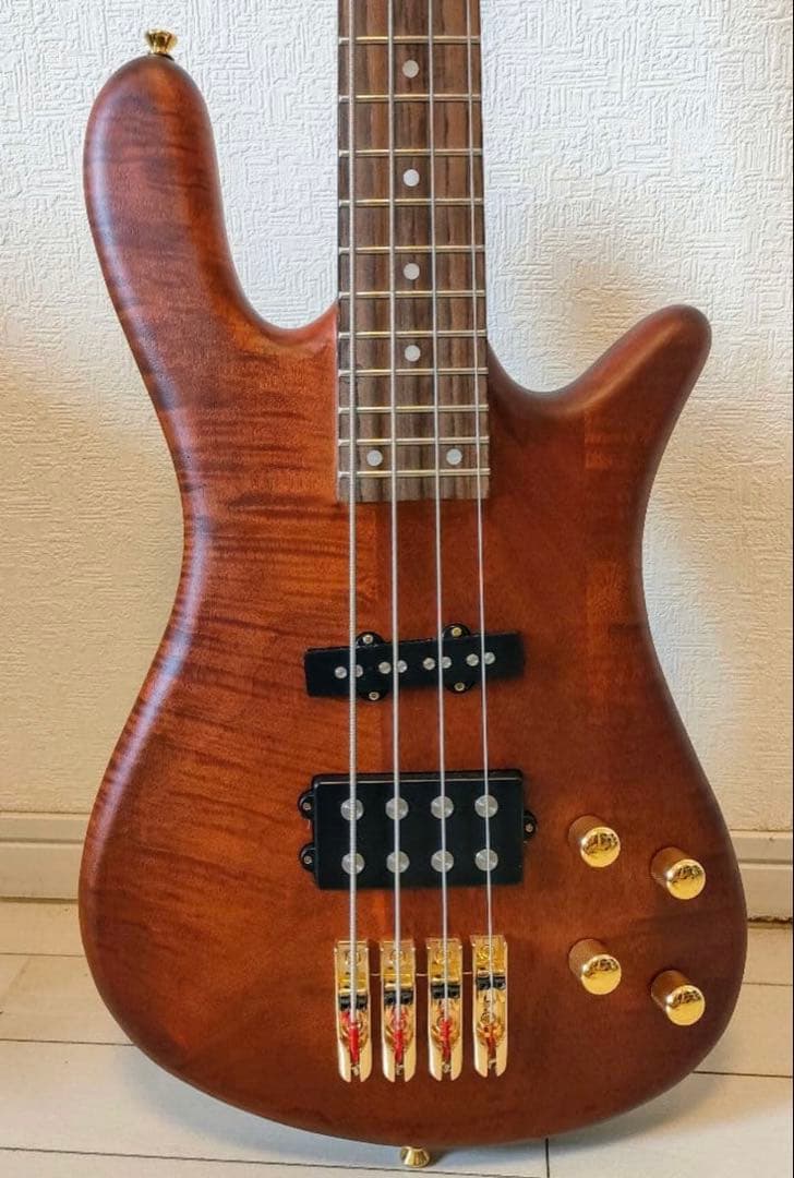 【本日のみ】SX ベース 4弦 スルーネック 美品 マホガニー Warwick系