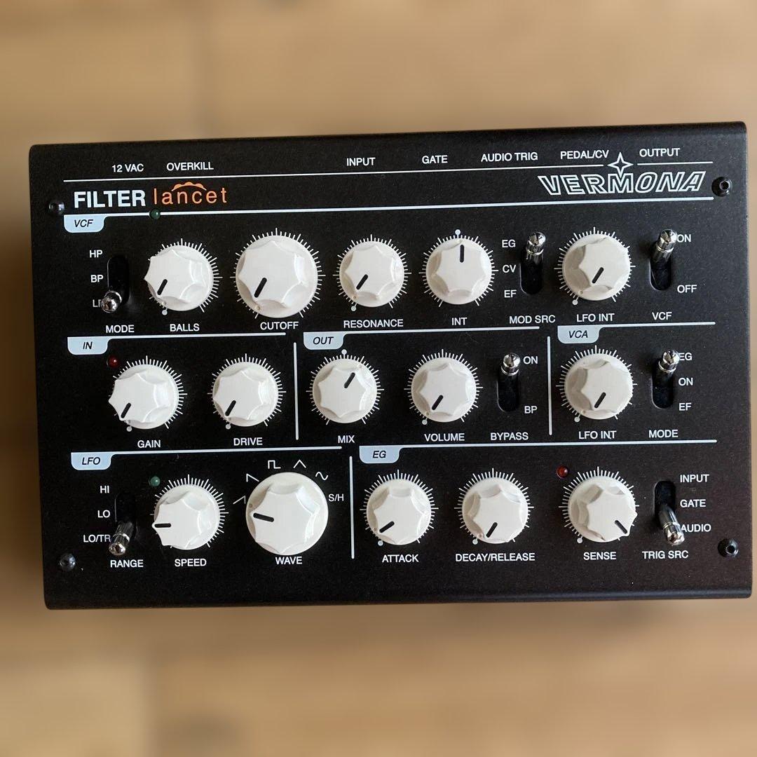 Vermona Filter Lancet アナログフィルター