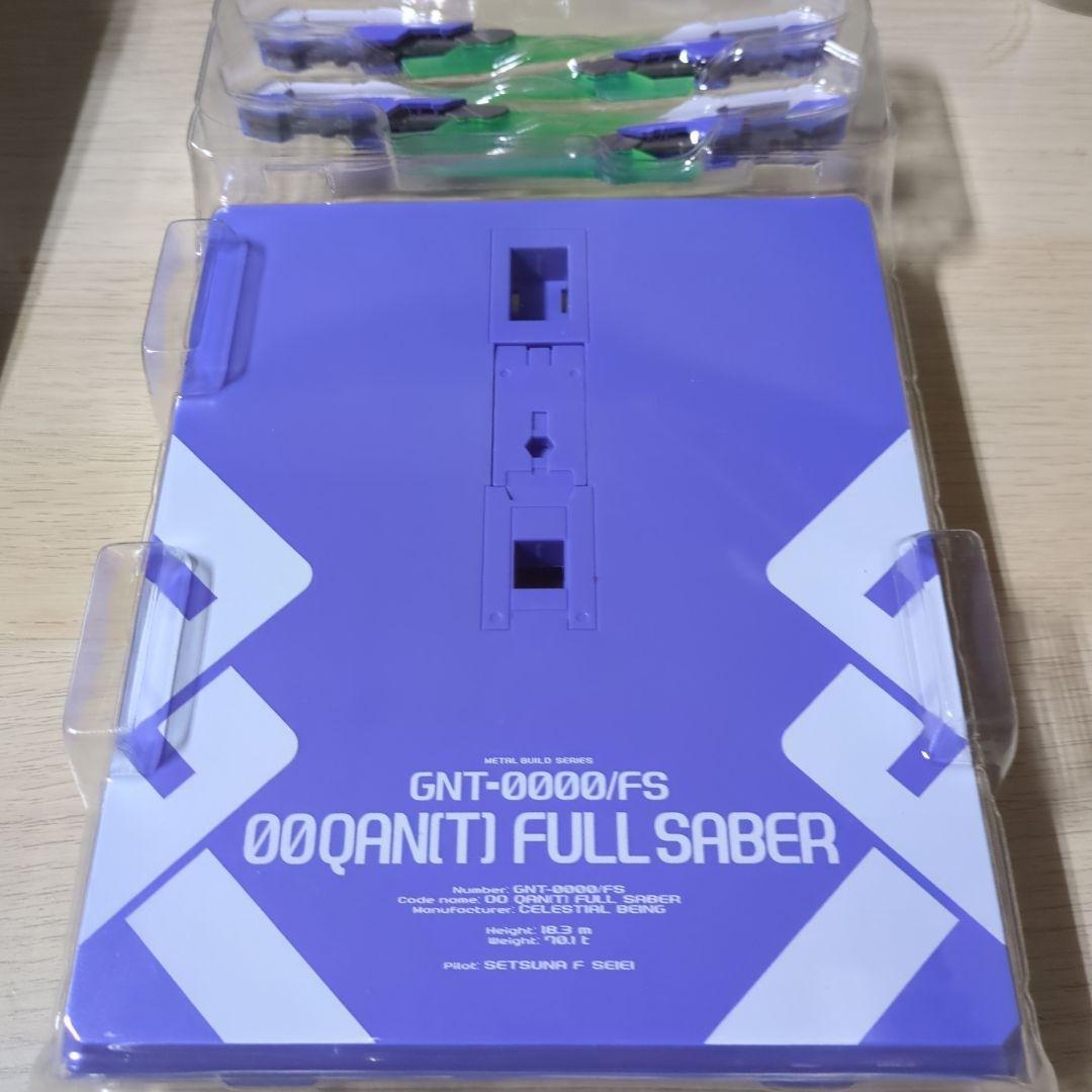 L BUILD メタルビルド ダブルオークアンタフルセイバー