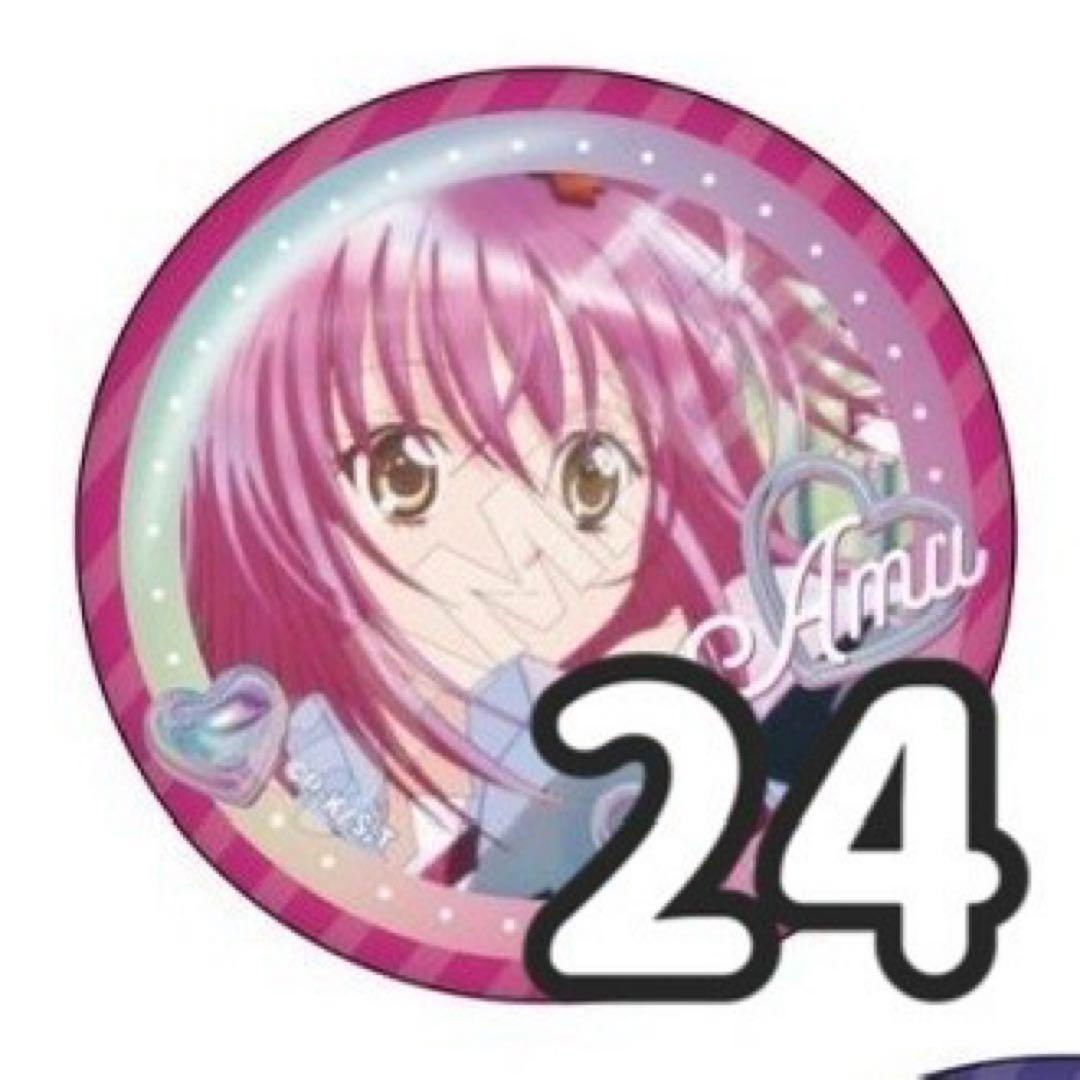 しゅごキャラ 缶バッジ24個 日奈森あむ アムニバス