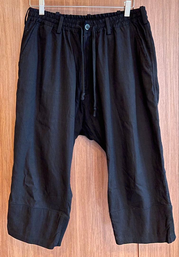 s'yte サイトヨウジヤマモト ブラック サルエルパンツ