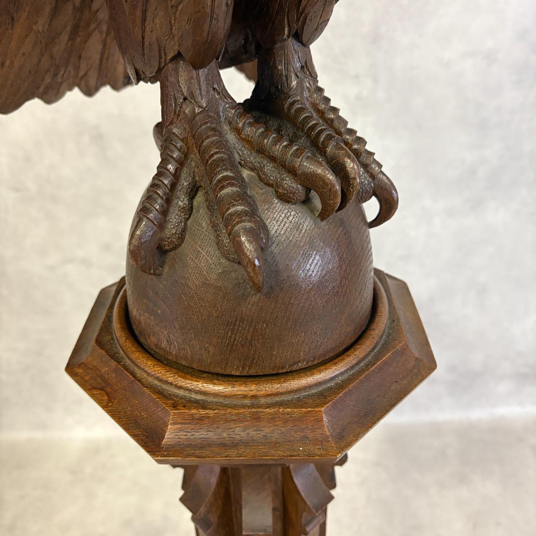 【希少】アンティーク 聖書台 木製 イーグル 教会什器