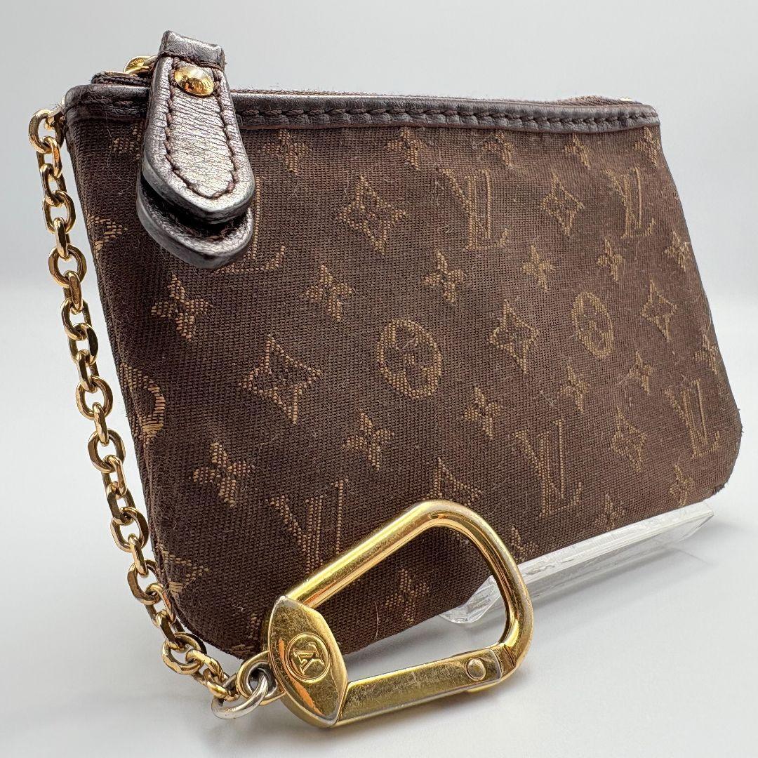 希少✨️ ルイヴィトン モノグラム イディール ポシェット クレ ケース