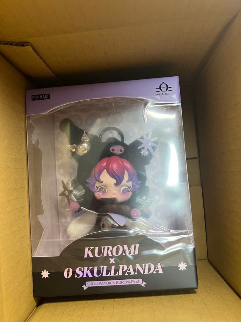 POPMART SKULLPANDA×KUROMI スカルパンダ×クロミ