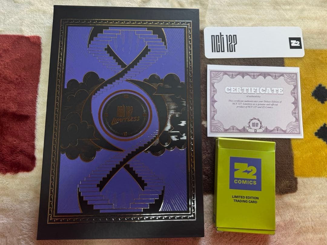 「レア」NCT127 ヘチャンサイン入りZ2 オフィシャルコミック＆グッズセット