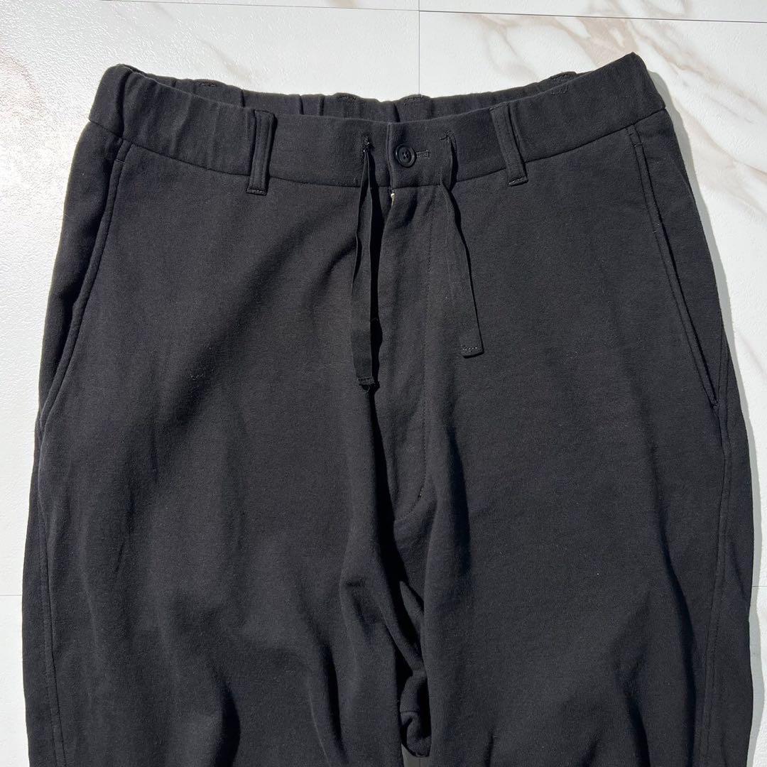 美品⭐️ヨウジヤマモトプールオム サルエルパンツ スウェット生地 ブラック 3