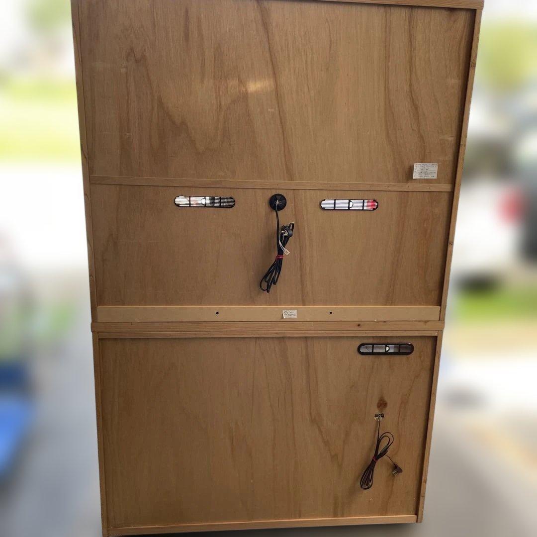 美品　今村家具工芸 食器棚 キッチンカップ