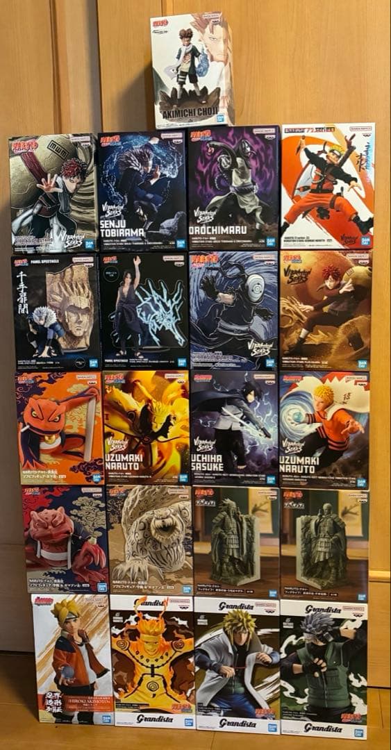 NARUTO フィギュア　まとめ売り　ナルト　サスケ　イタチ　火影　新品未開封