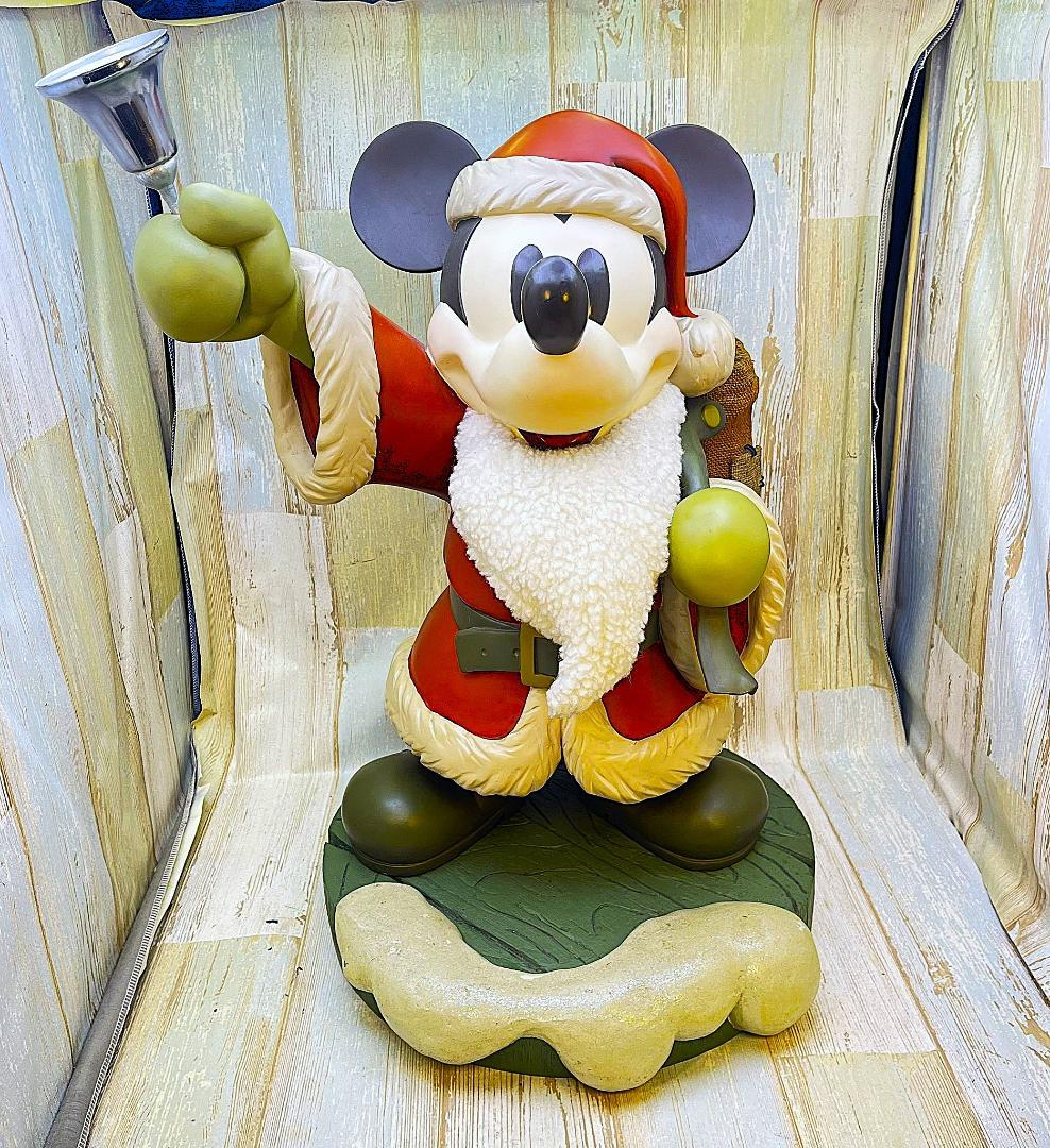 激レア★サンタミッキー ミッキーマウス サンタクロース ビッグフィギュア