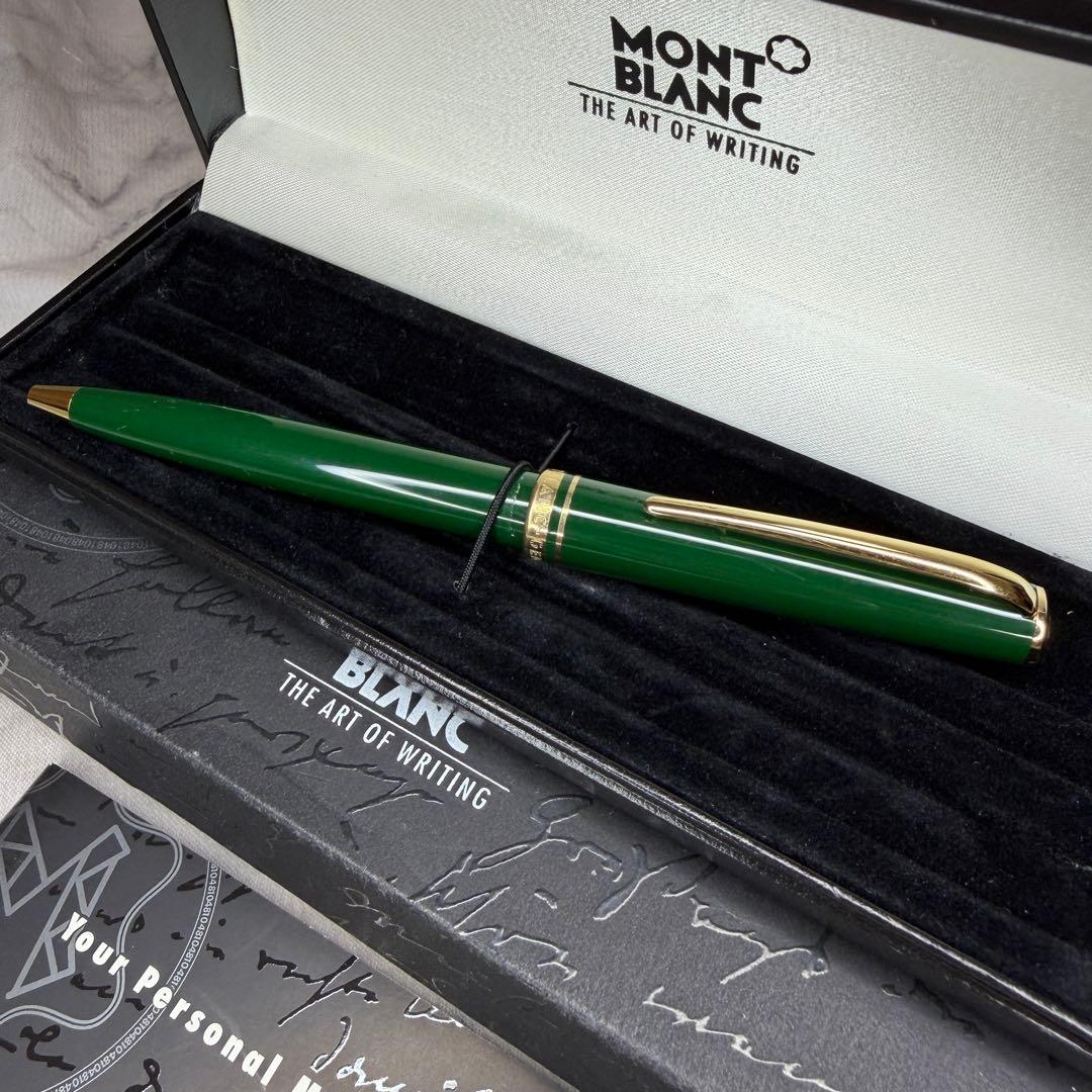 【美品 送料込み】モンブラン ボールペン ジェネレーション グリーン