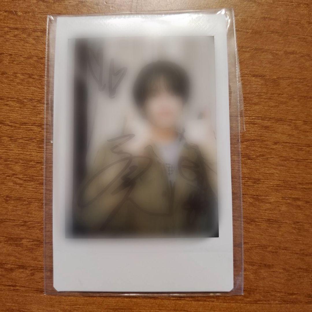 アサヒ 直筆サイン入りポラロイドチェキ