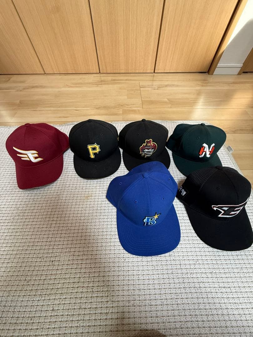 ベースボールキャップ6個セット