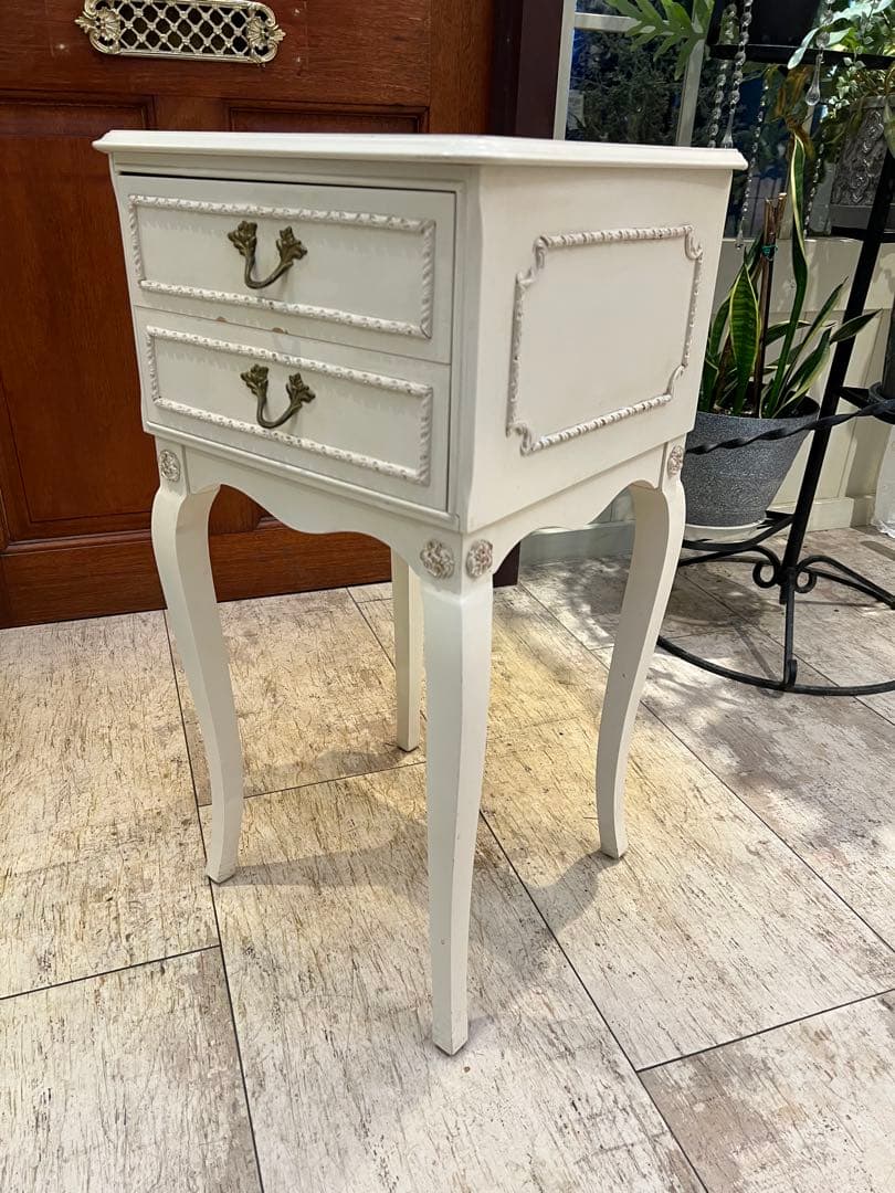 くー　アンティーク サイドテーブル