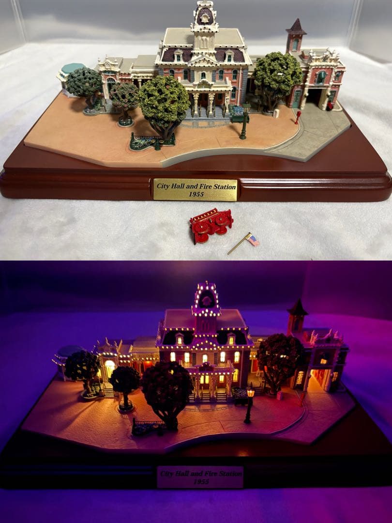 オルショウスキー メインストリートUSA シティホール フィギュア 箱無し