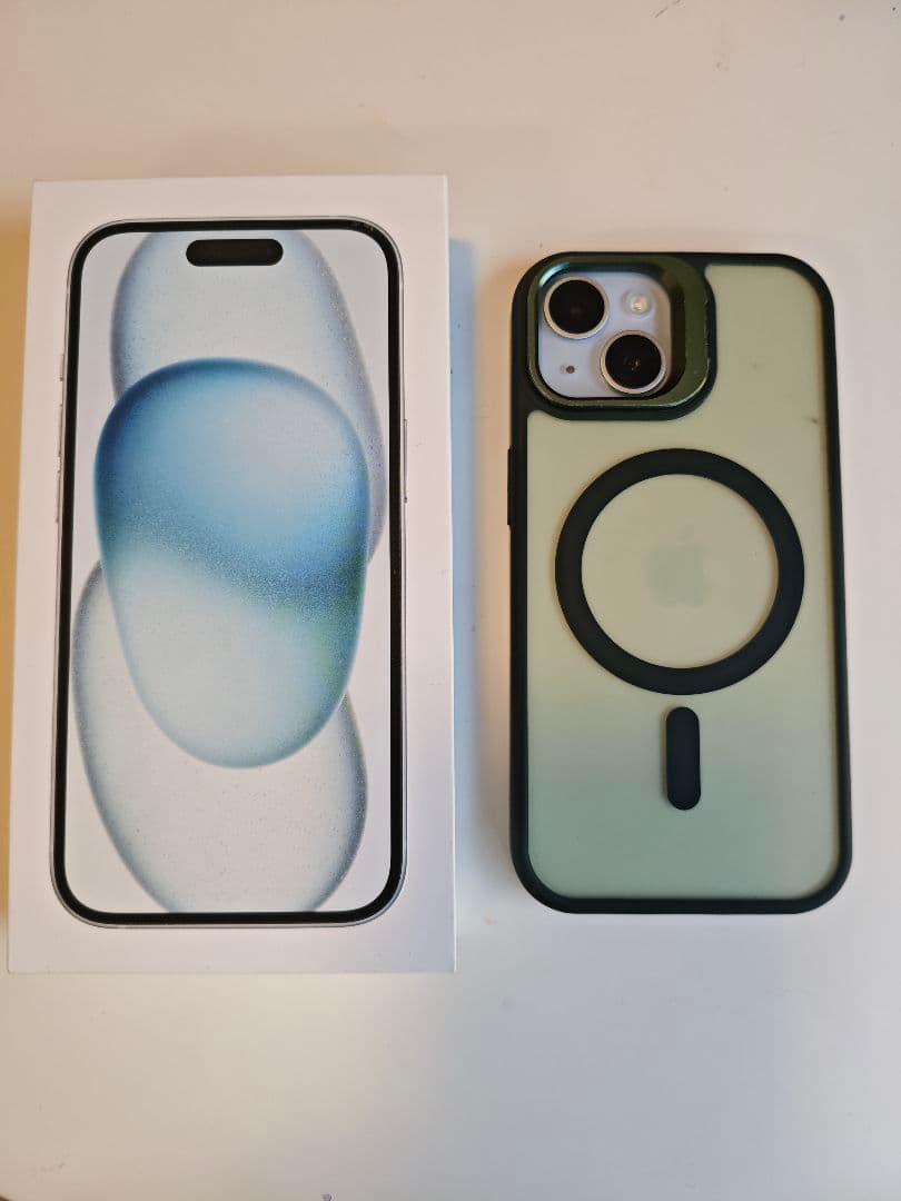 Apple iPhone 15 本体　128GB 電池100%　ブルー