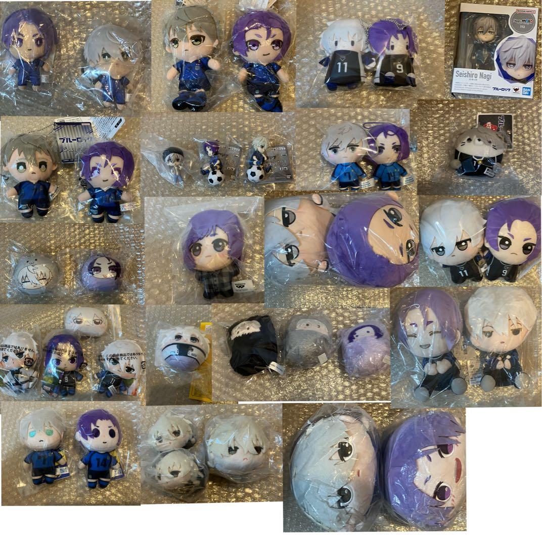 ブルーロック 凪誠士郎 御影玲王 ぬいぐるみ フィギュア セット