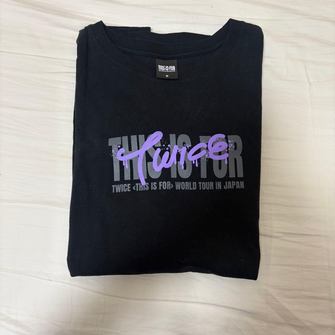TWICE サナ THIS IS FOR WORLD TOUR Tシャツ