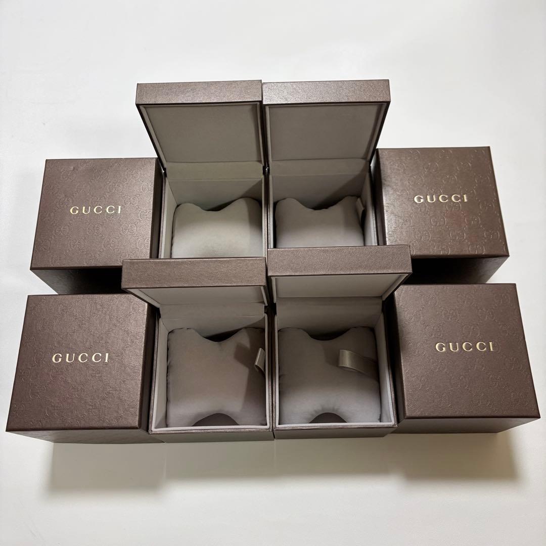 GUCCI　腕時計ケース　空箱　4個セット