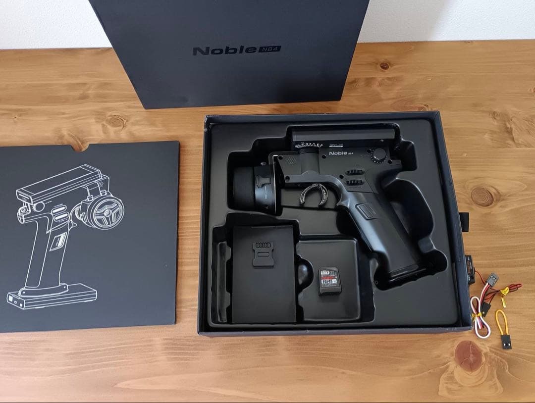 京商 Flysky Noble NB4 送受信機セット 電圧テレメトリー付き