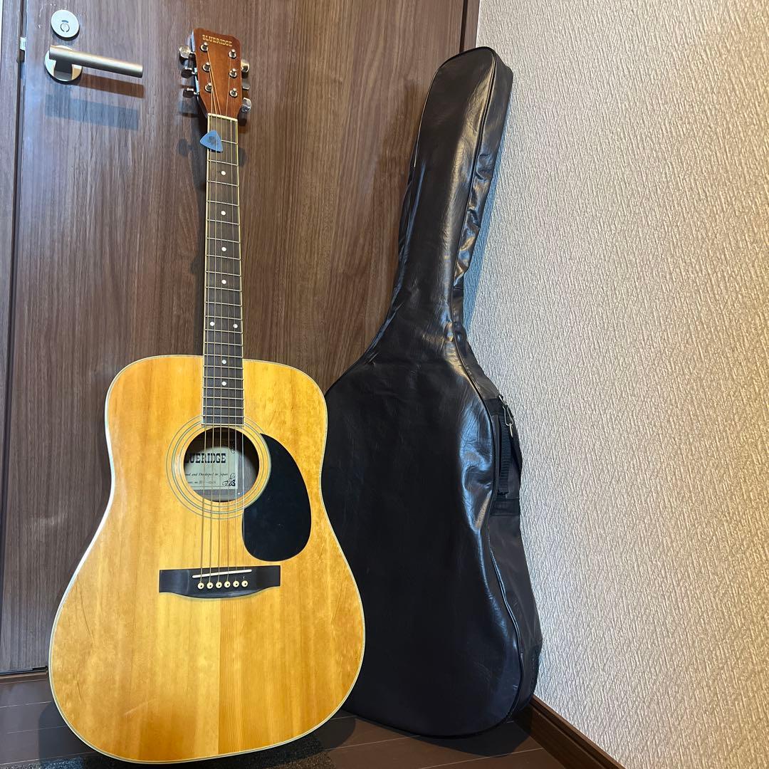 Blue Ridge ブルーブリッジ アコースティックギター ギターケース付き