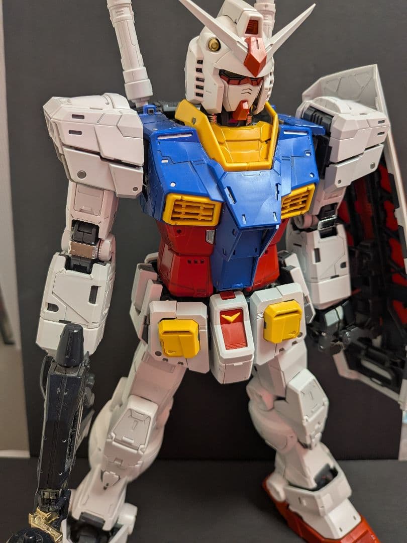 ト*イ様 PG UNLEASHED 1/60 RX-78-2ガンダム ほぼ素組完