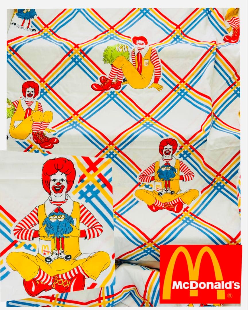 コレクション 78' McDonald's  TWIN FLAT Sheets