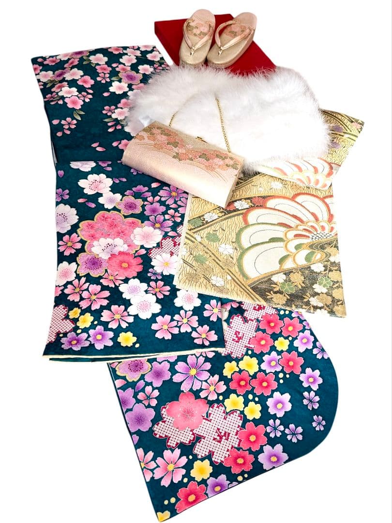 成人式 正絹 振袖フルセット