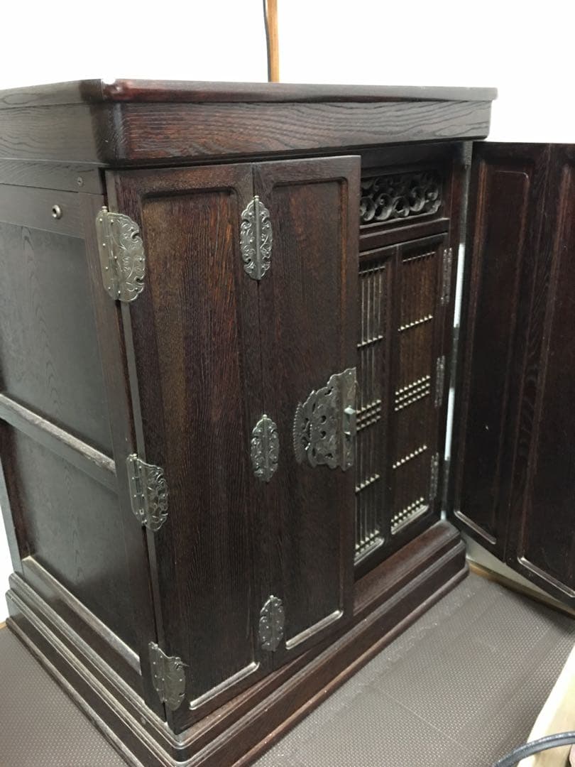 お仏壇　 家具調仏壇 高級仏壇　時代仏具　年代感　現状お渡し