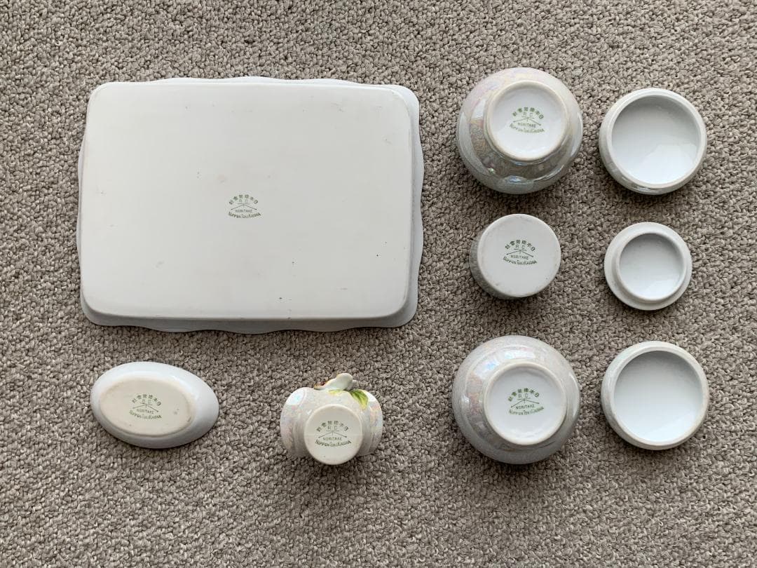 ✨特別価格✨オールドノリタケプチドレッシングセットビスクドール用アンティーク