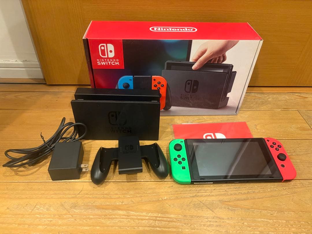 Nintendo Switch 赤/緑 本体 ドック付き