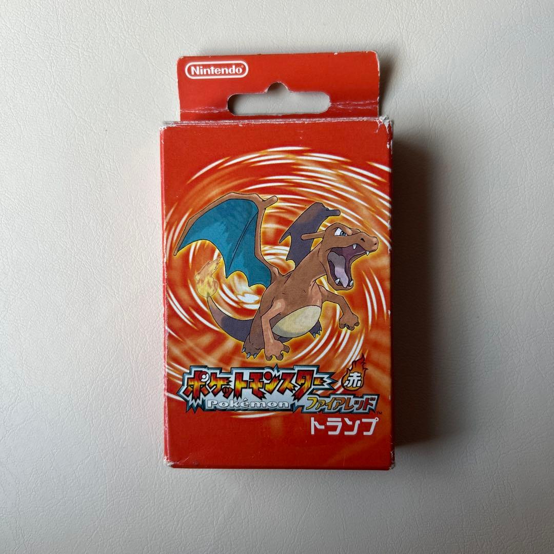 !希少品! ポケモン ポケットモンスターファイアレッド トランプセット