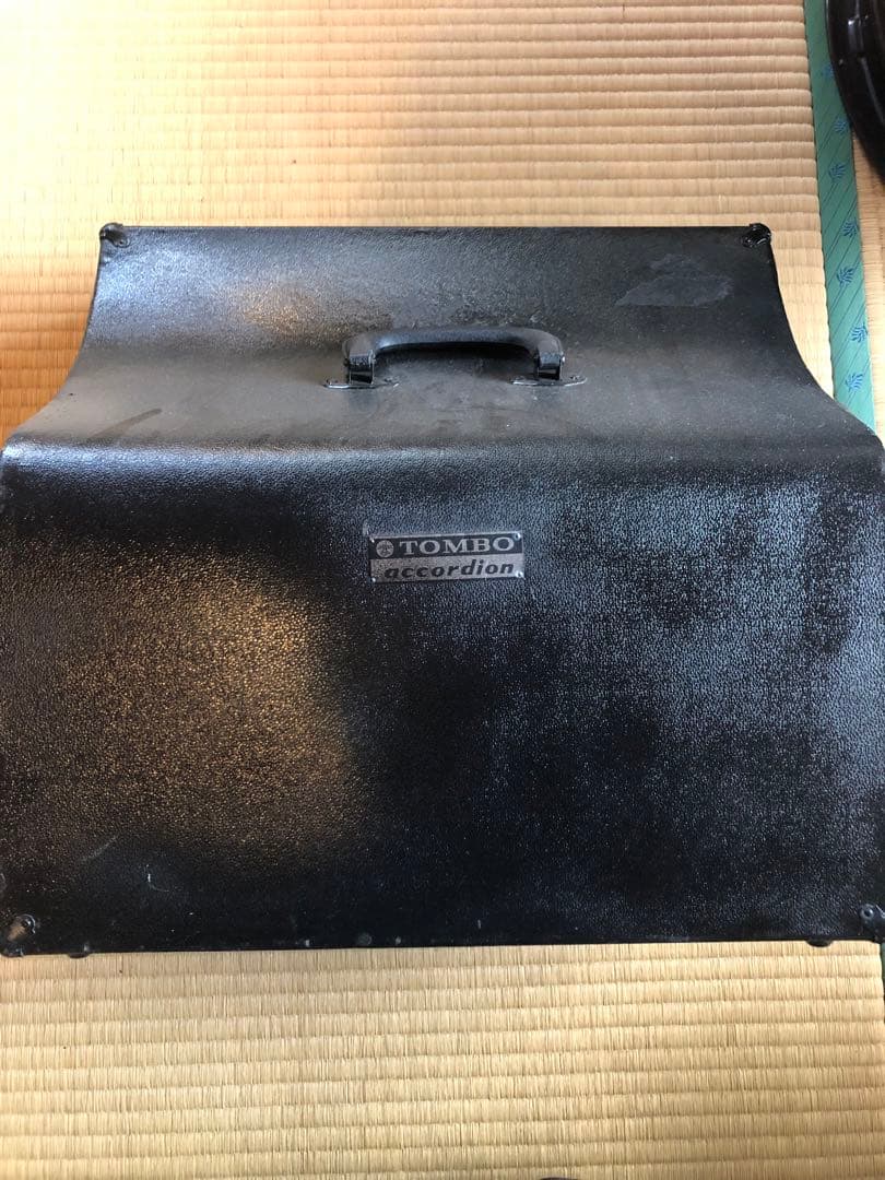 TOMBO アコーディオン 青 31鍵 ハードケース付