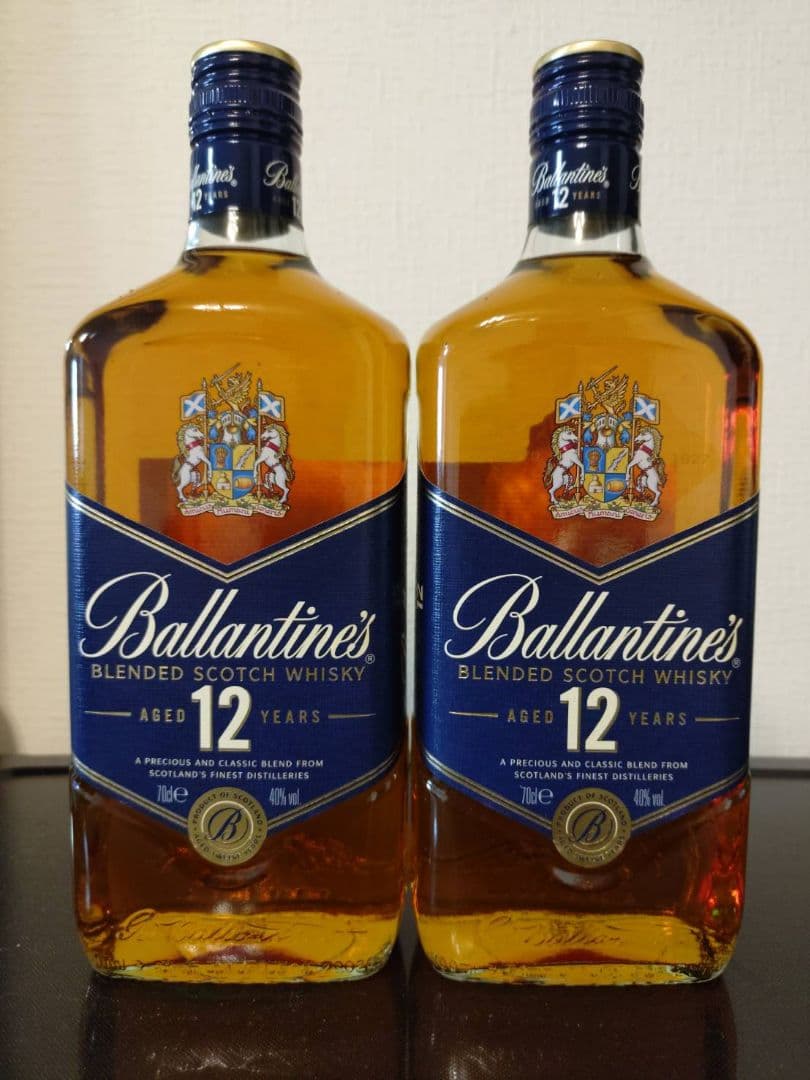 バランタイン 12年 700ml 未開封 2本セット