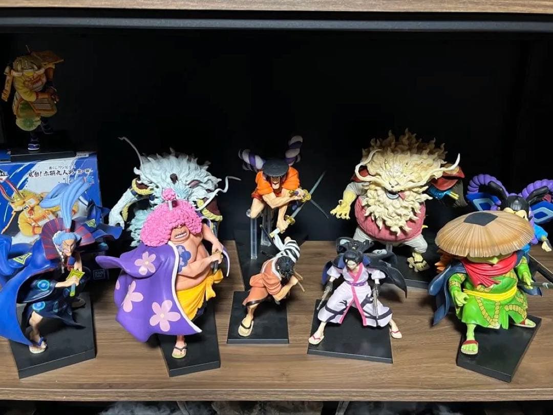 ワンピース 一番くじ　赤鞘9人男10体セット