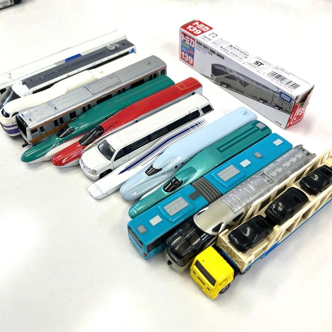 【廃盤品】 トミカ ロングタイプ トレーン Nゲージ ダイキャストスケール12個