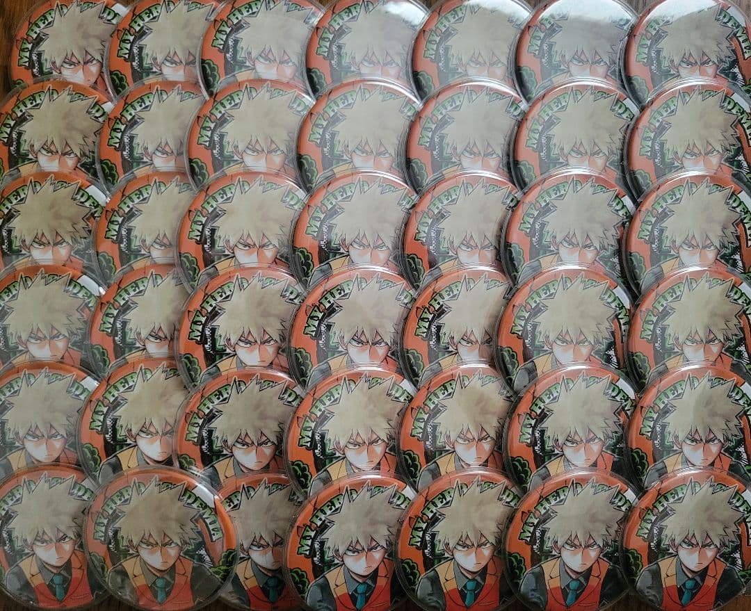 ヒロアカ 爆豪勝己 コレクション缶バッジ