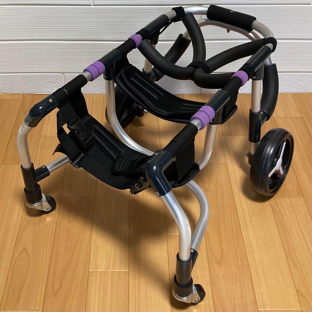 れもんぶらいとページ■中〜大型犬用4輪　犬の車椅子　犬の歩行器+オプション