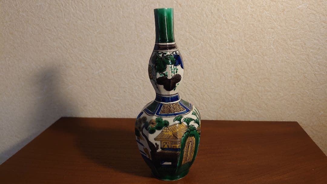 古九谷　九谷焼　吉田屋　青九谷　蔵出し　１客